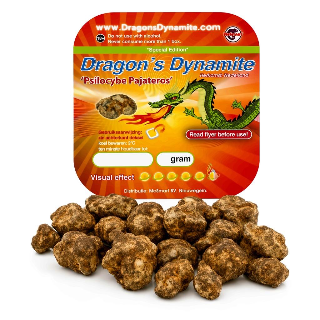 Dragons Dynamite magic truffels 15 gram, Psilocybe Pajateros