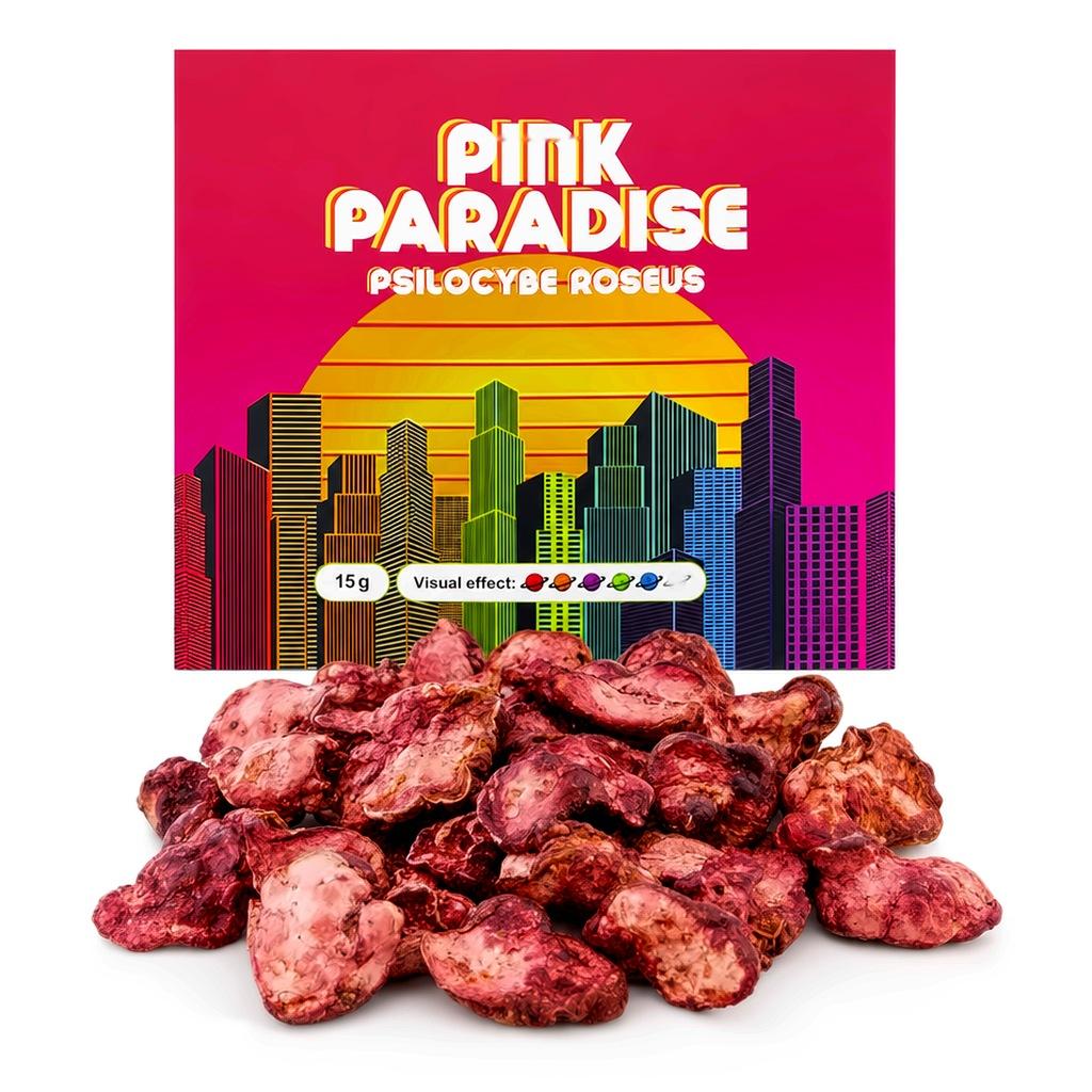 Pink Paradise magic truffels 15 gram, roze Psilocybe roseus truffels