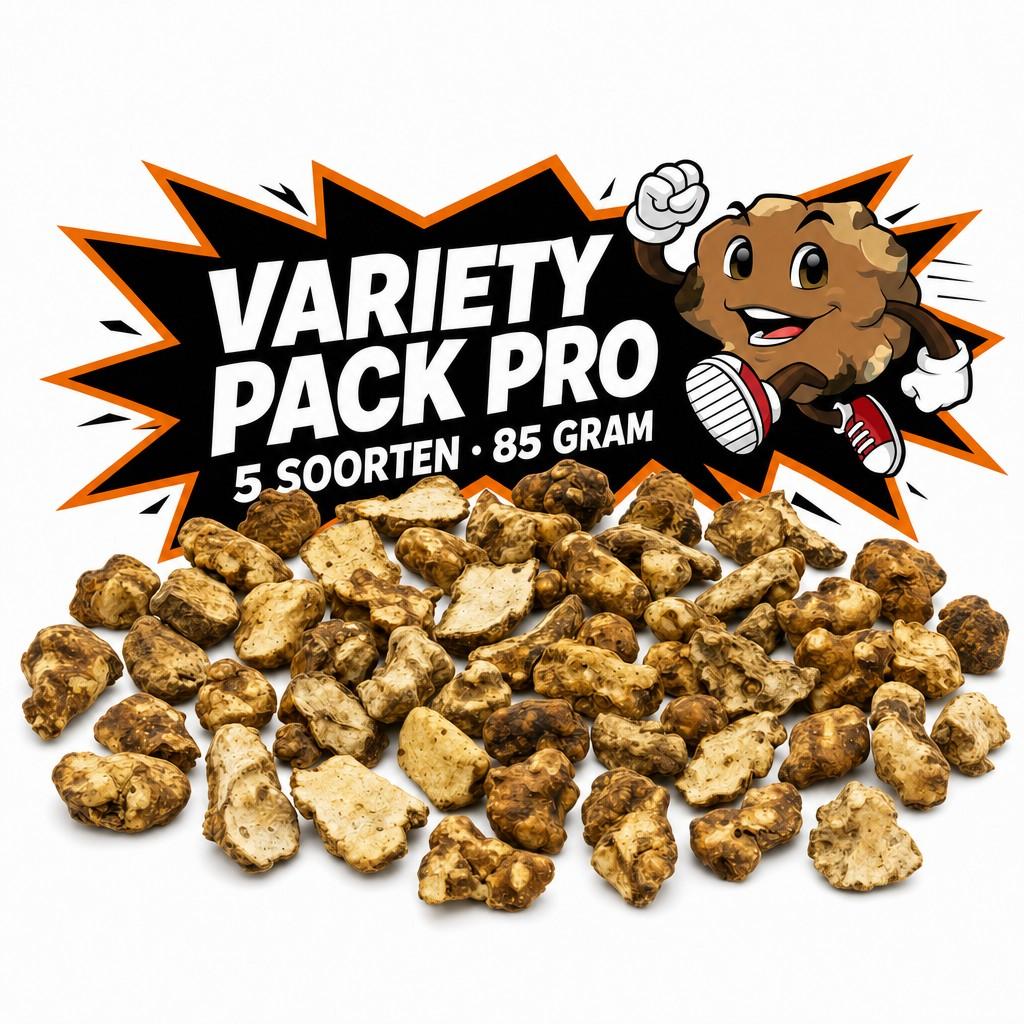 Variety Pack Pro - 5 soorten magic truffels <br><span>Gratis verzending</span>